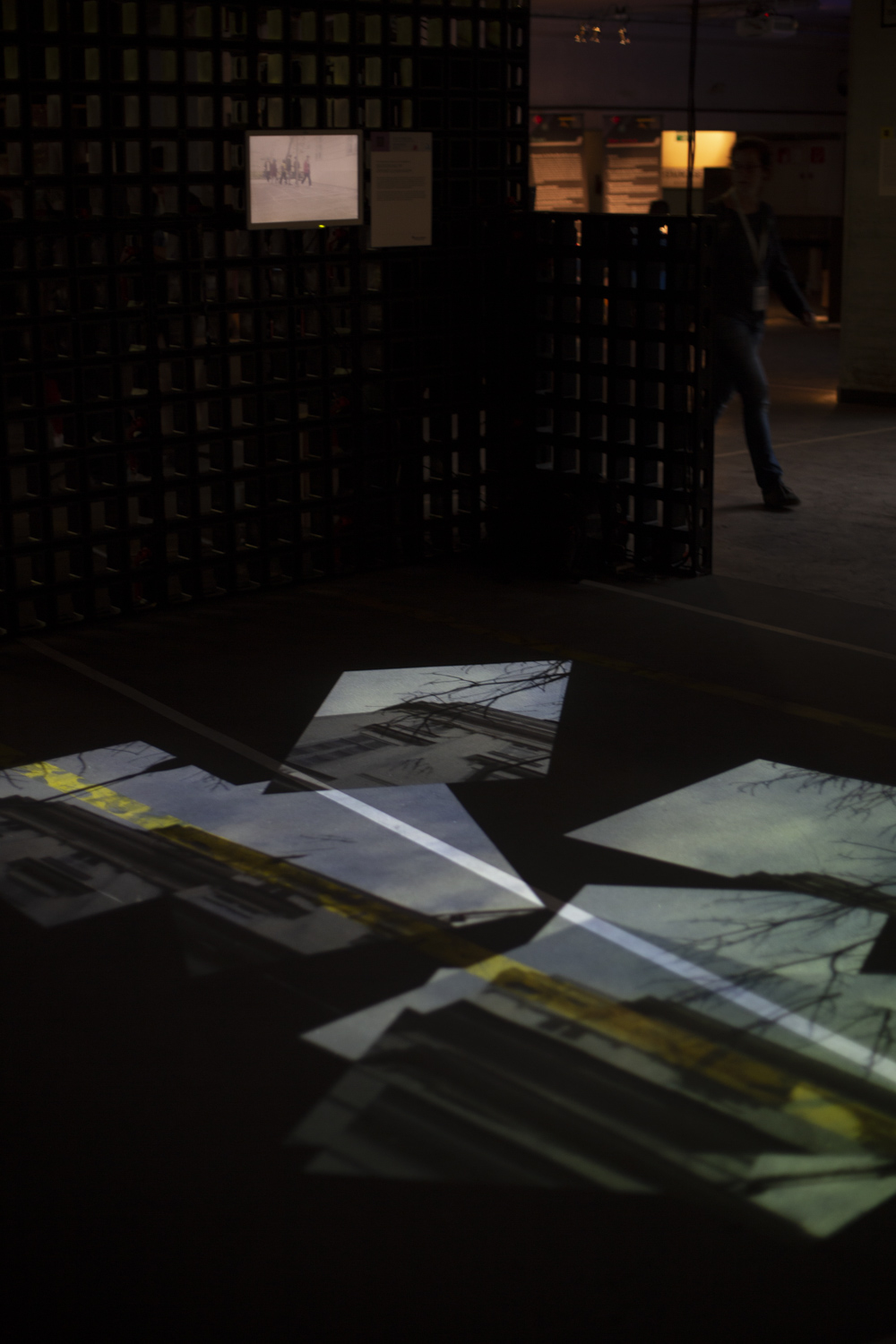 Documentary image of Video Installation