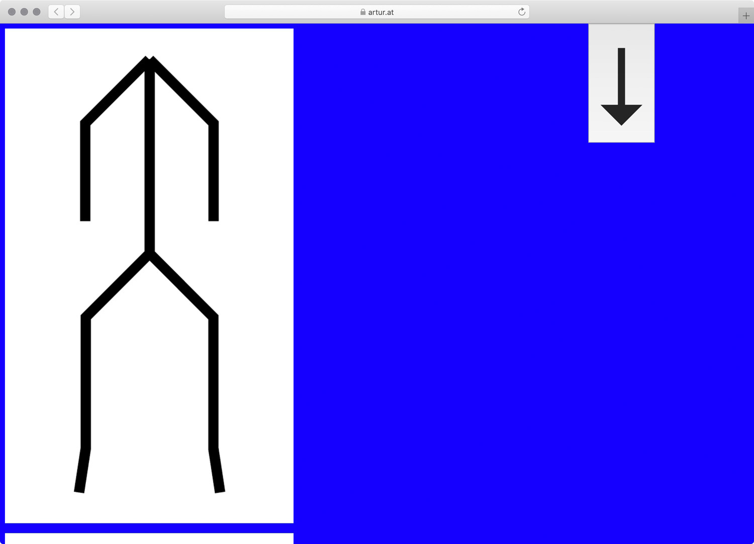 Screenshot of Website (swimmer.html)