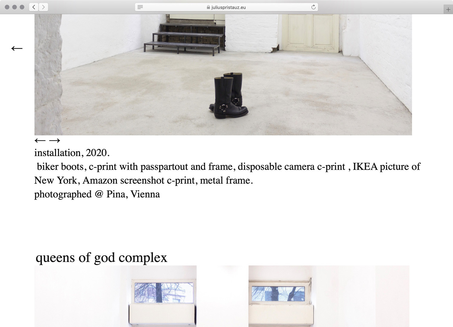 Screenshot of Website (juliuspristauz.eu)