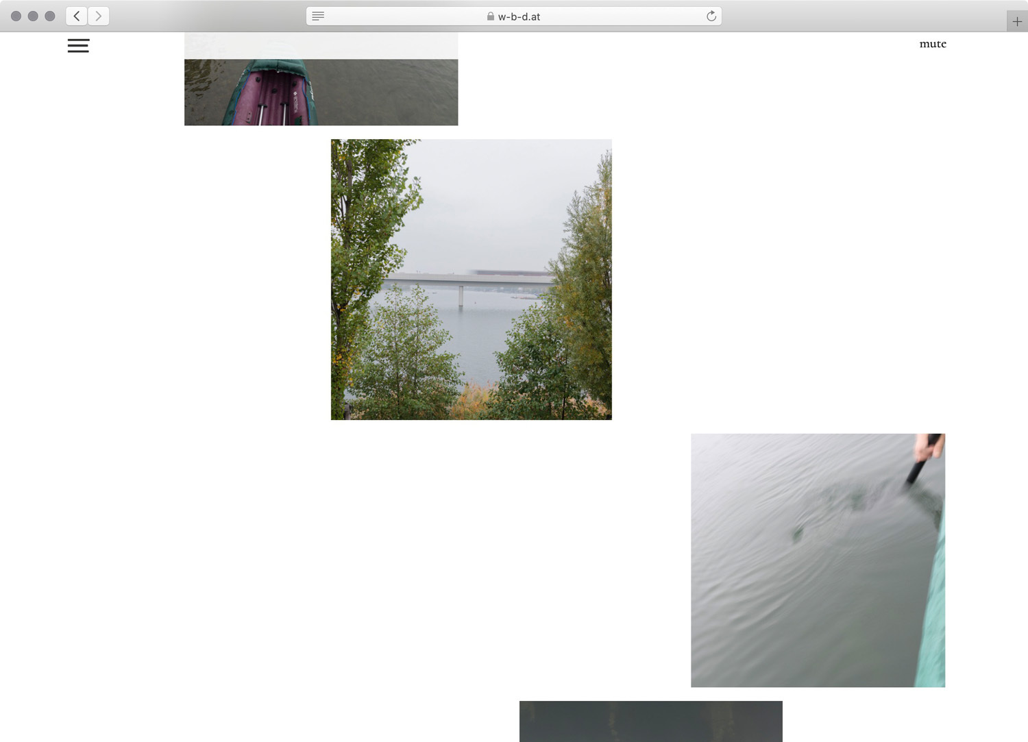 Screenshot of Website (w-b-d.at)